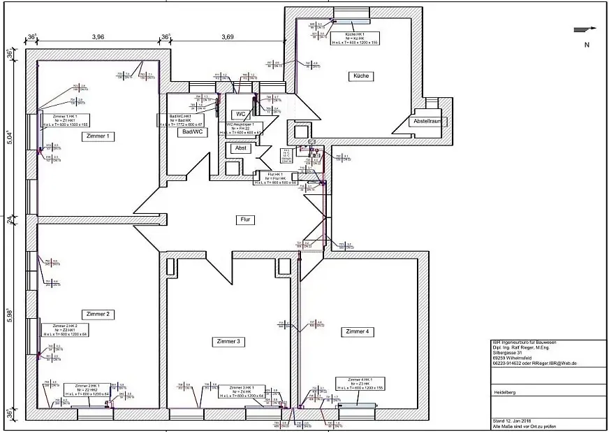 Verlegeplan